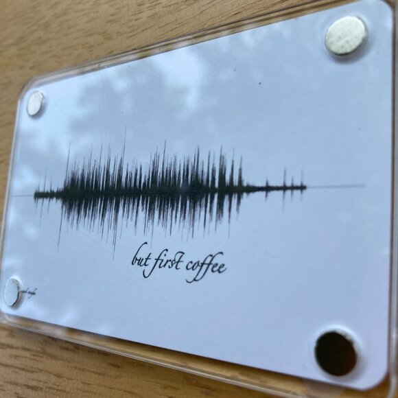 But First Coffee Soundwave Magnet - Picture 5 of 6